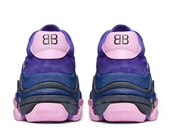 BALENCIAGAトバレンシアガ トリプルS コピー トレーナー Purple 8083003